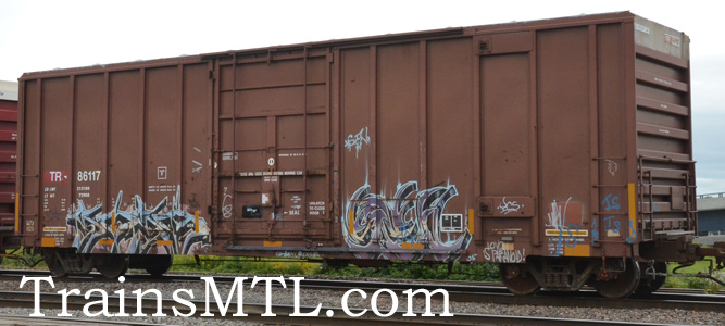 Car/wagon TR86117 right side / coté droit